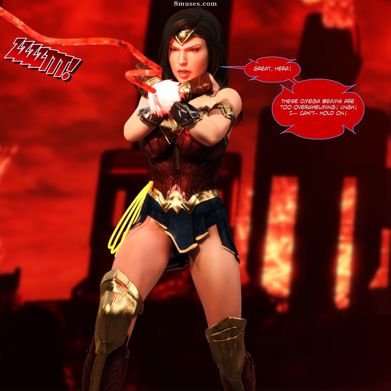 DestroXXIV - Wonder Woman - Apokolips now - Page 8