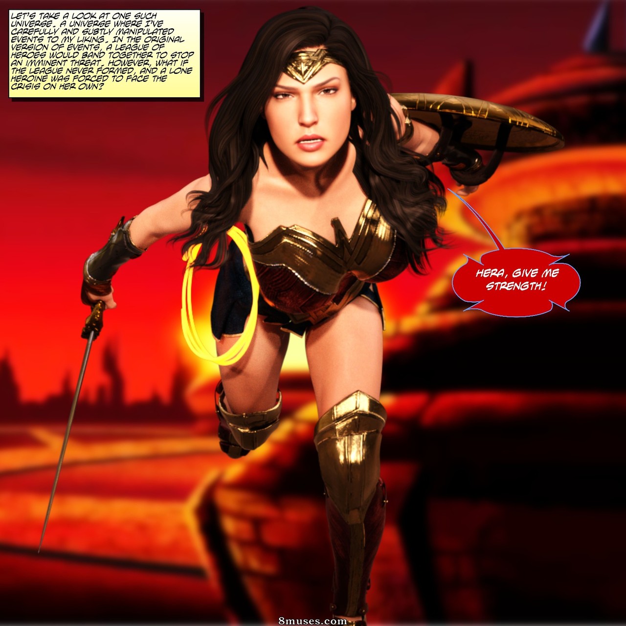 DestroXXIV - Wonder Woman - Apokolips now - Page 3