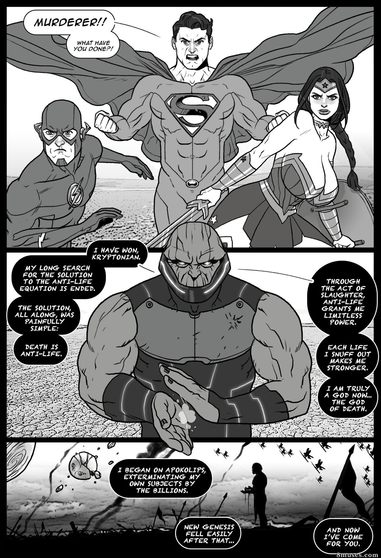 Pegasus Comics - Putas de Darkseid - Remasterizado - Página 6