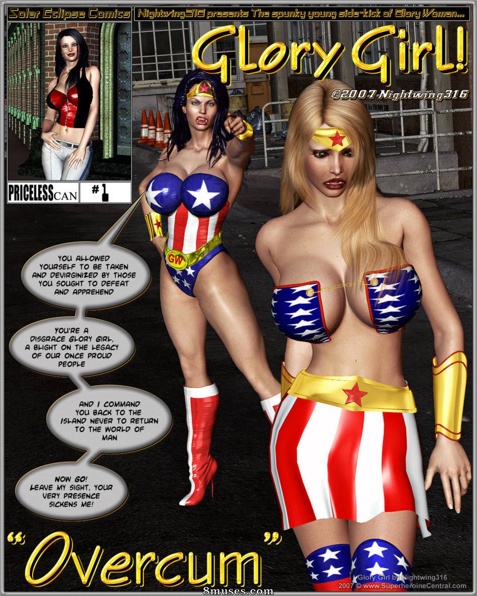 3D - Fille de la gloire en OverCUM - Page 1
