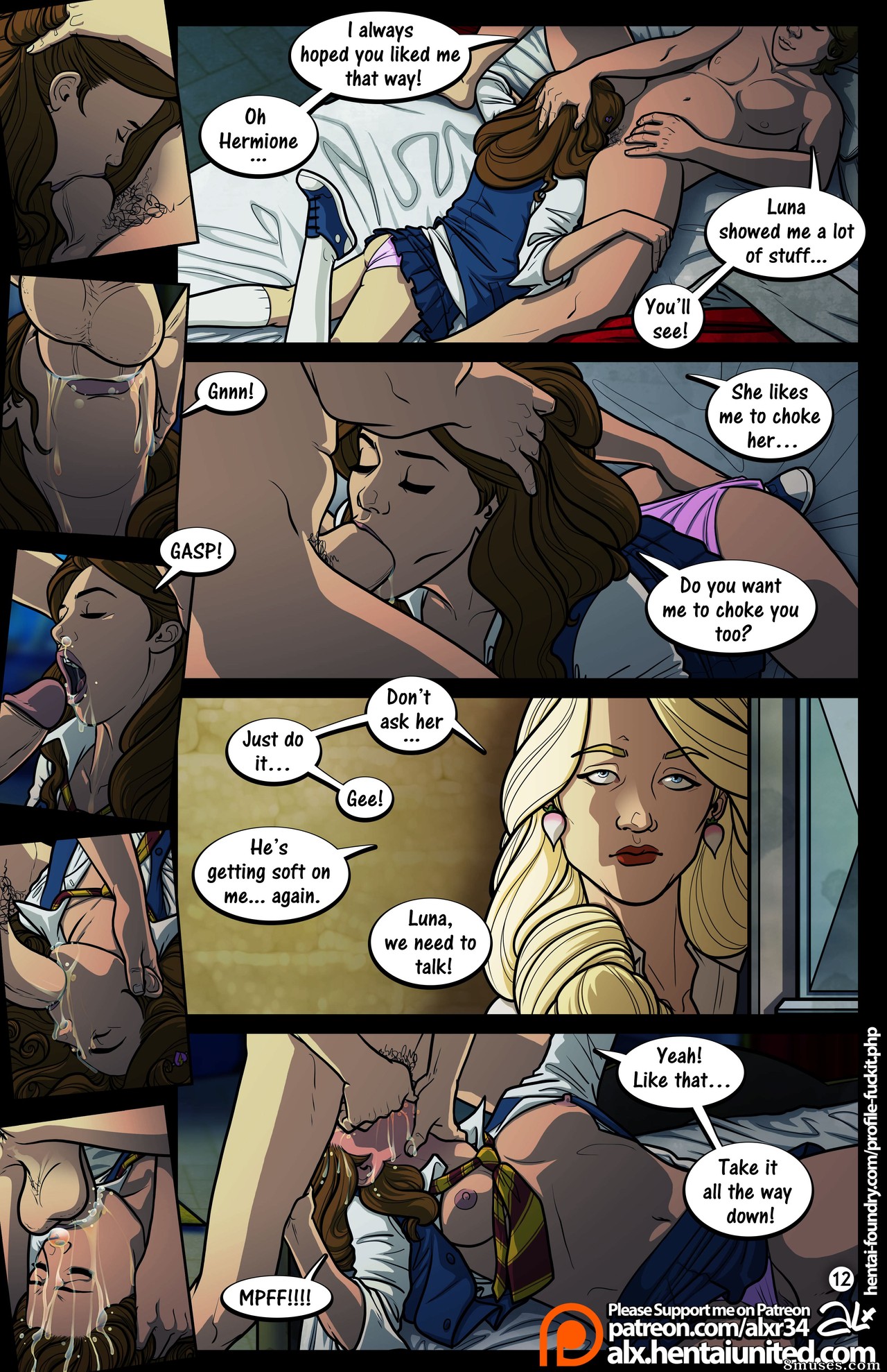 Fuckit - Alx Comics - Harry Potter - Pendant ce temps à Poudlard - Vérité ou défi - Page 13