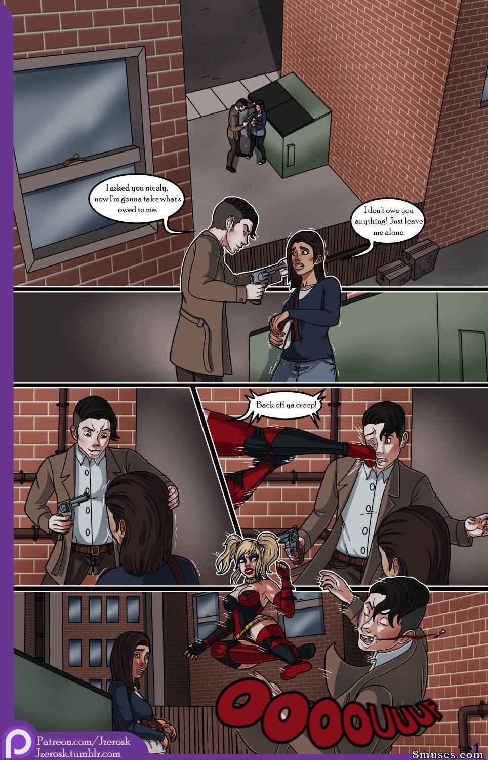 JZerosk - The Bat in Love - Page 1