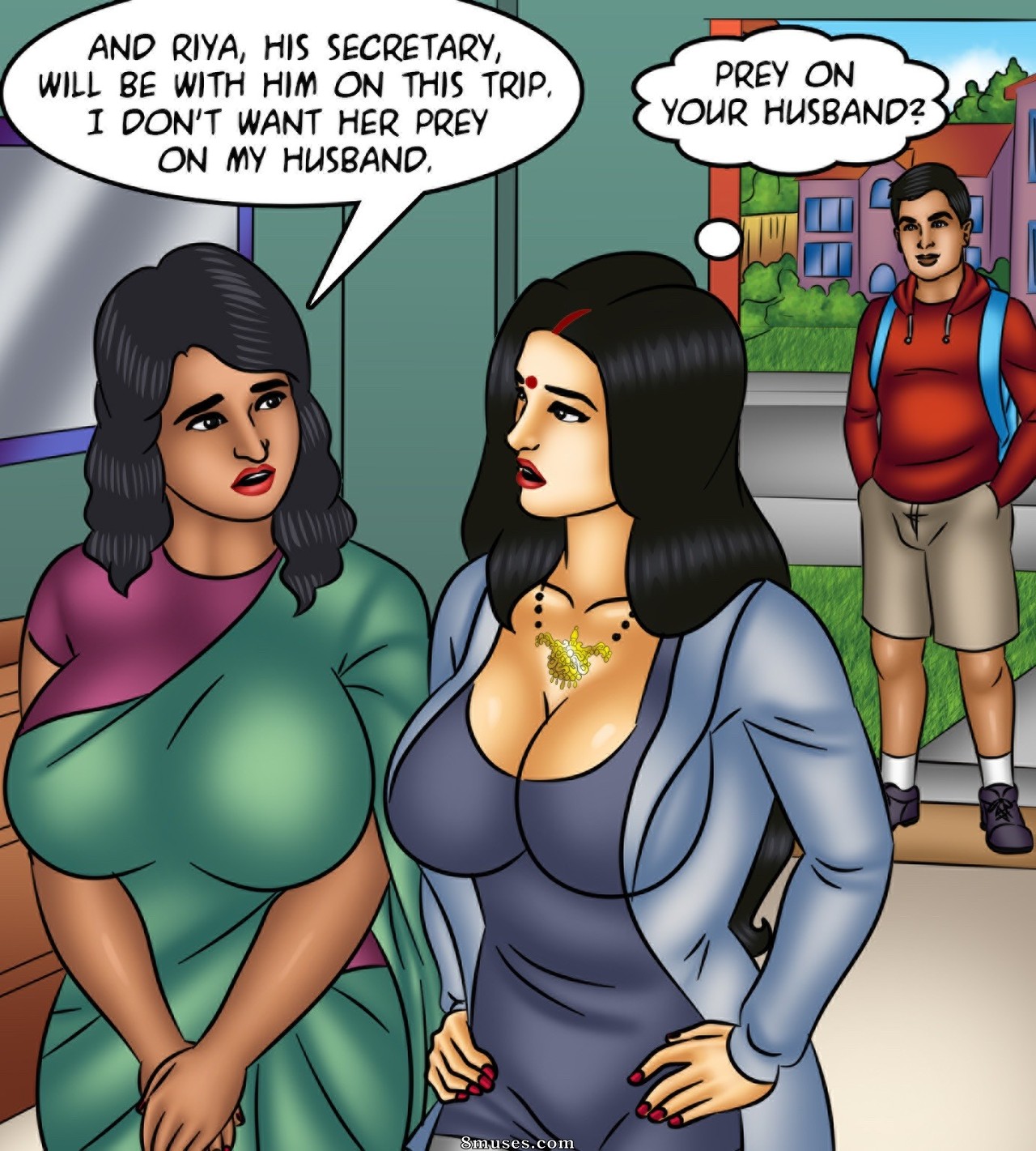 Kirtu.com Comics - Savita Bhabhi - Episode 125 - Raging Boner - Page 7