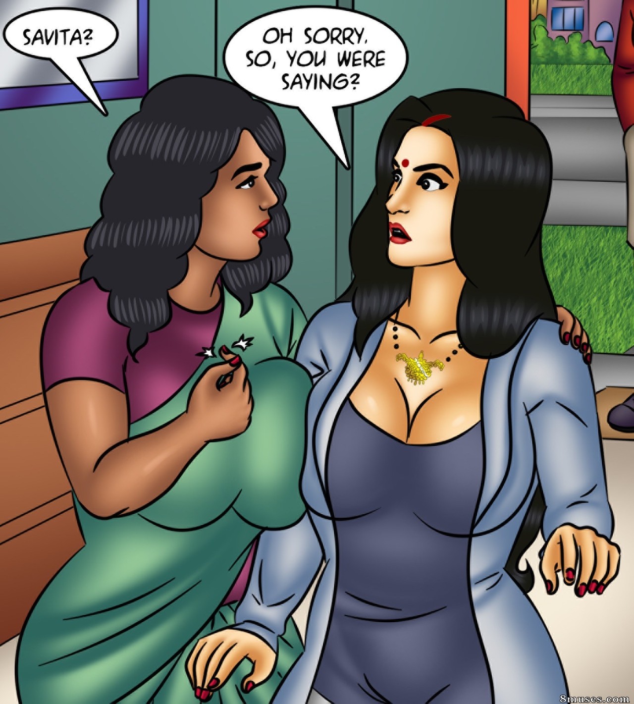 Kirtu.com Comics - Savita Bhabhi - Episode 125 - Raging Boner - Page 9