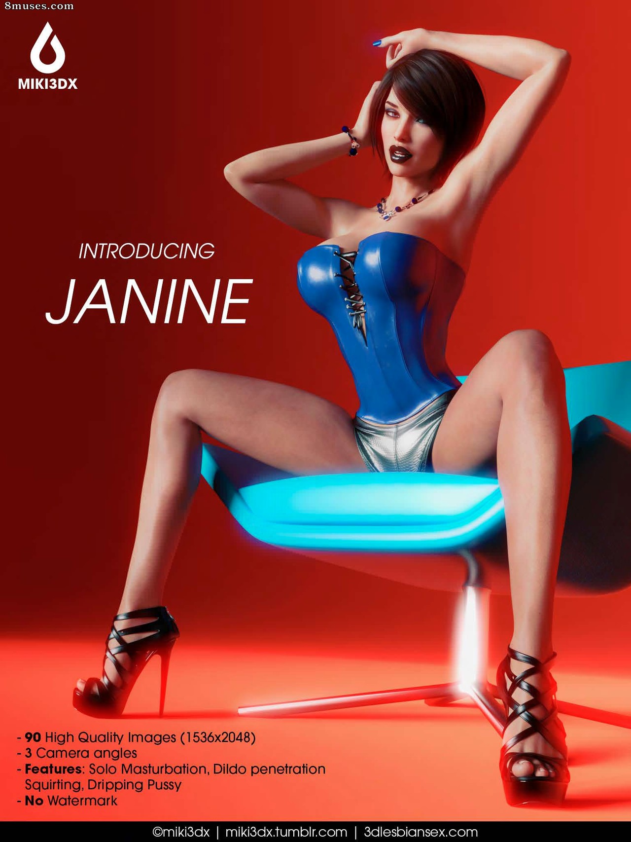 Miki3DX - Introducing Janine - Page 1