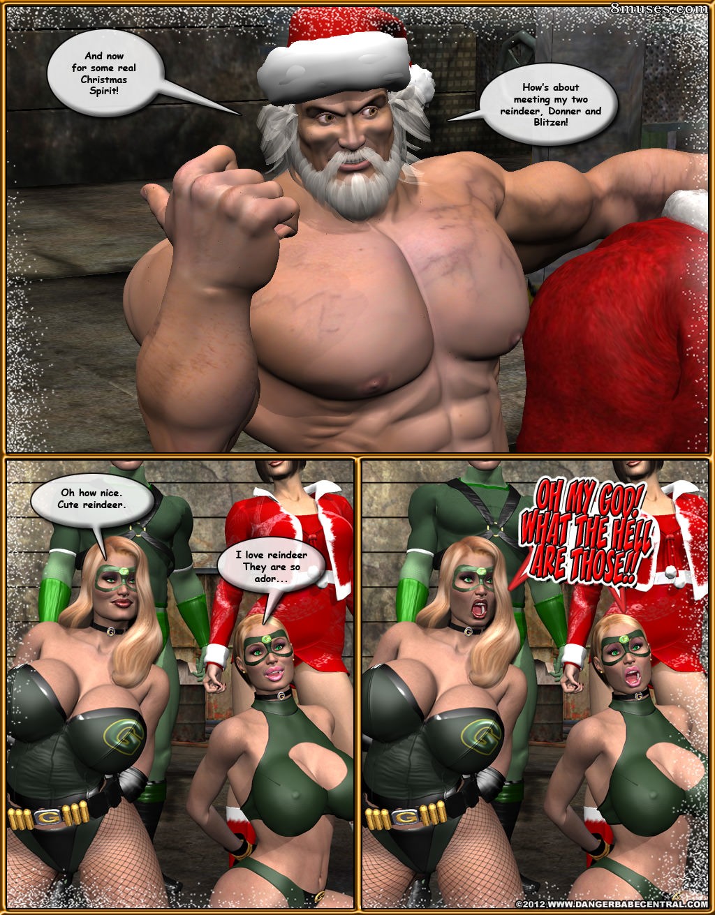 3D - Green Spectre and Spectre Girl - Christmas Trouble - Page 13
