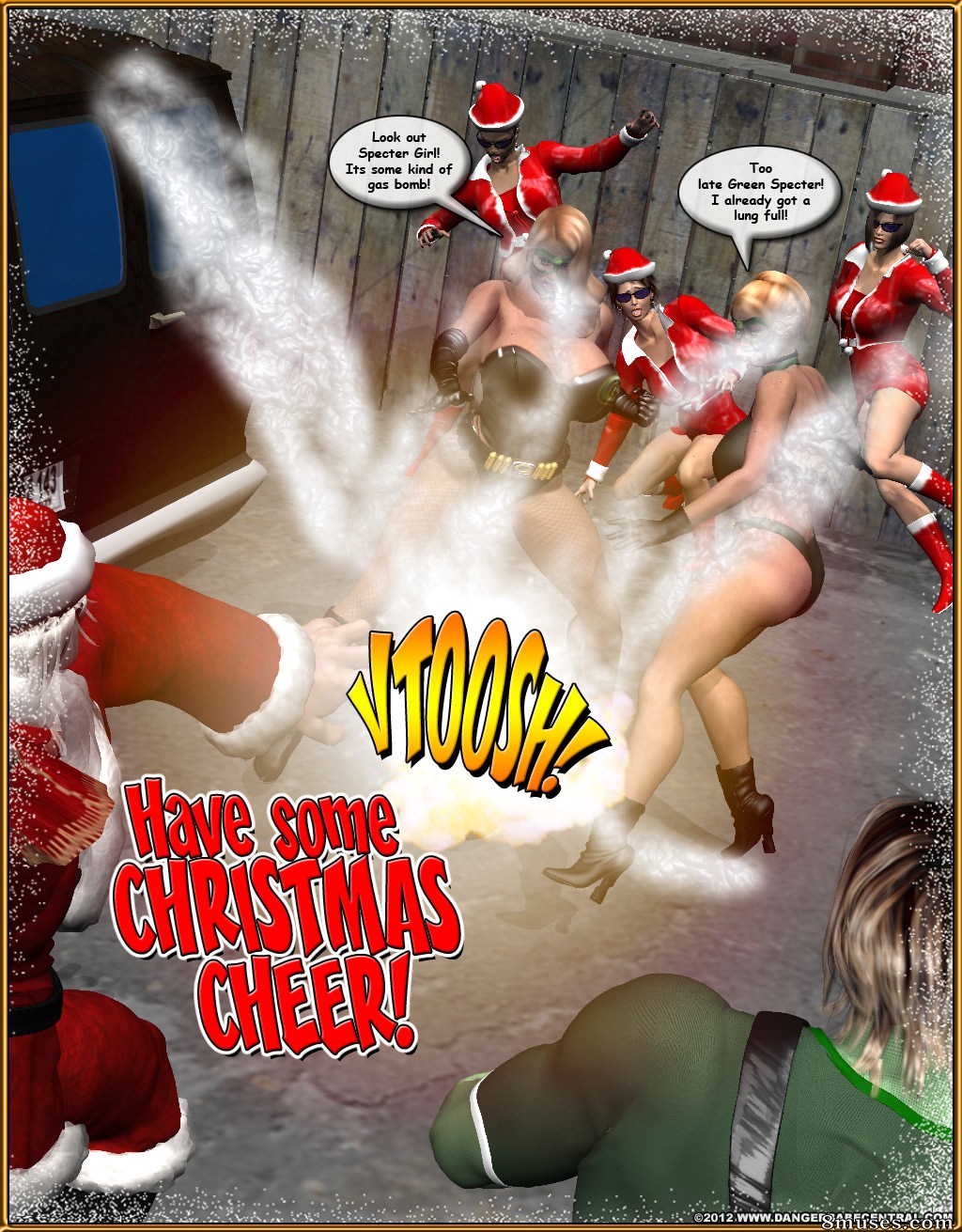 3D - Green Spectre and Spectre Girl - Christmas Trouble - Page 7
