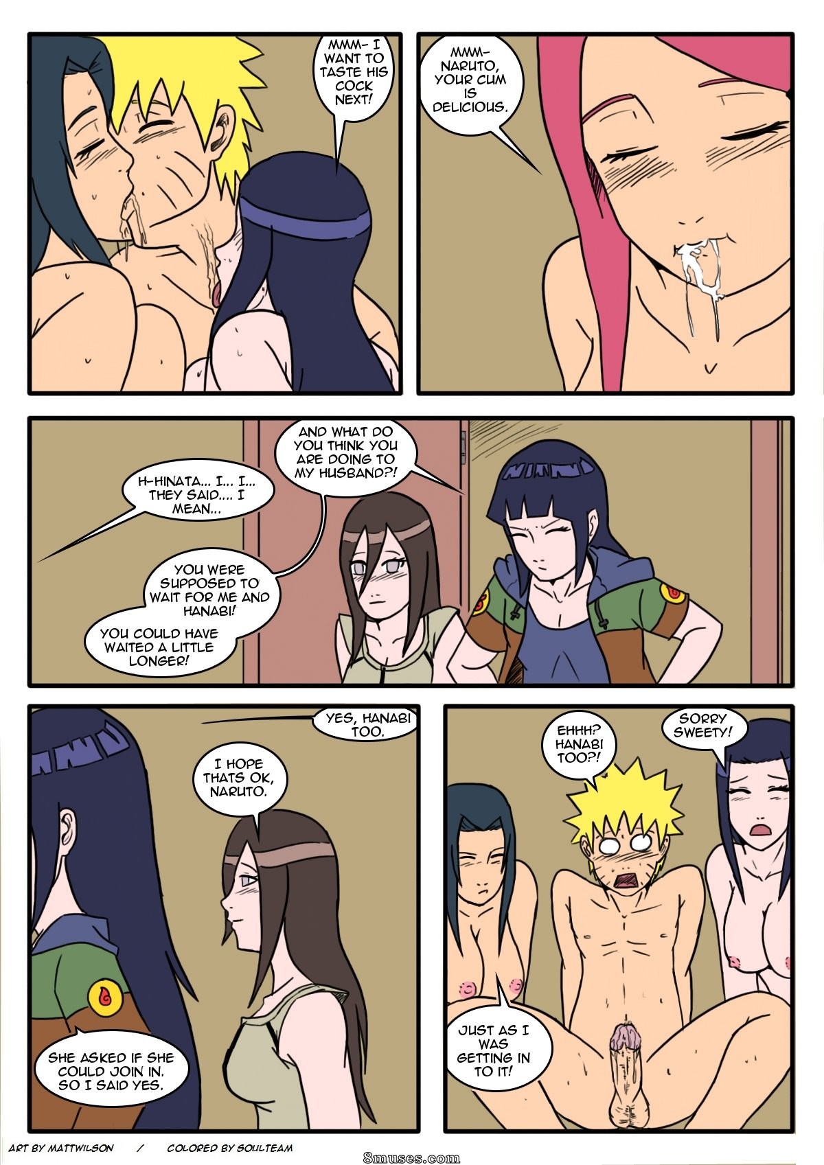 Matt Wilson Comics - NaruHina - Tradition d'anniversaire - Page 4