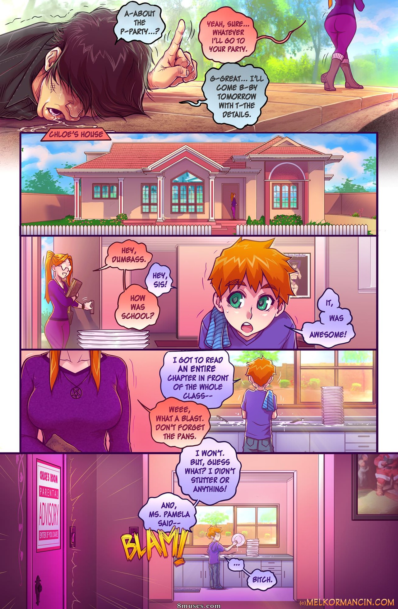 Melkormancin.com Comics - Chloe - Página 7