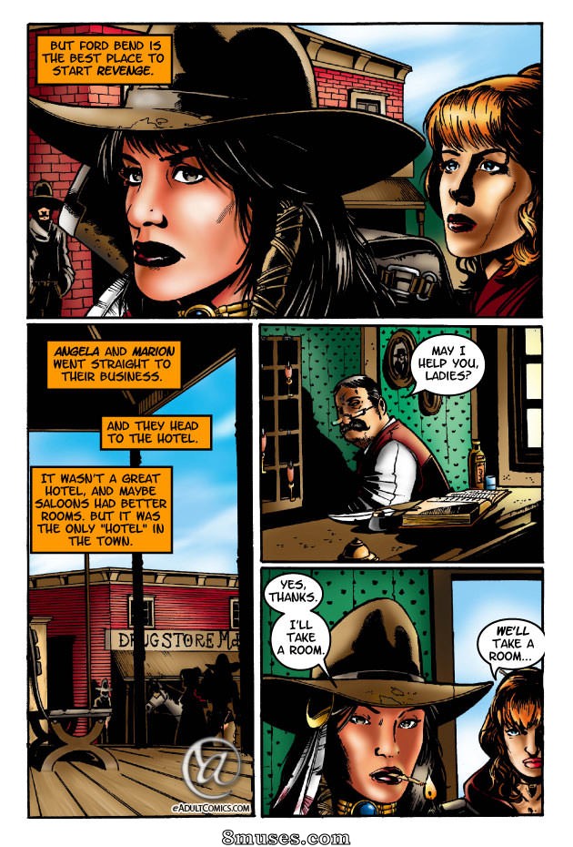 eAdultComics Collection - Ángela fuera de la ley - Página 10