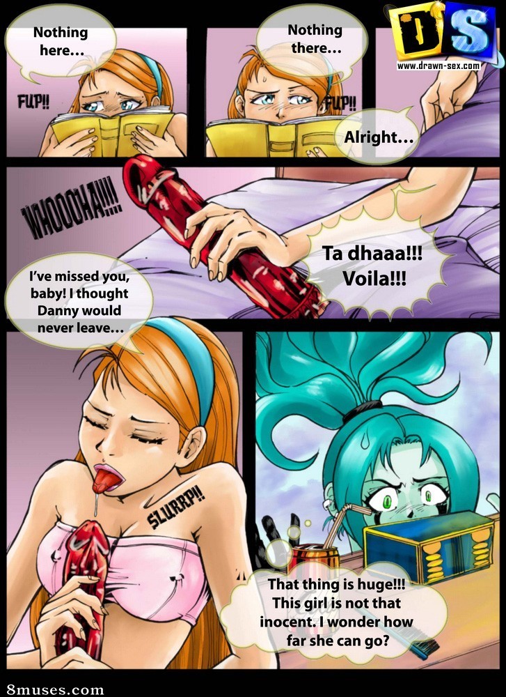 Quadrinhos - Sexo desenhado - O pegador de fantasmas dildo - Página 6