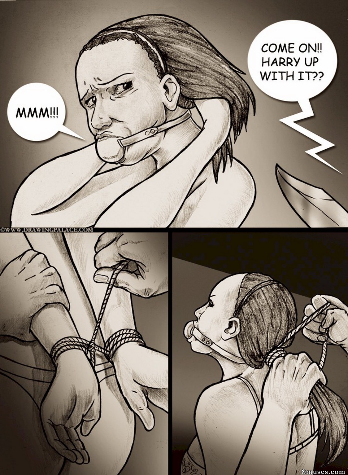 Drawing Palace Comics - Nylon Mask - Page 3