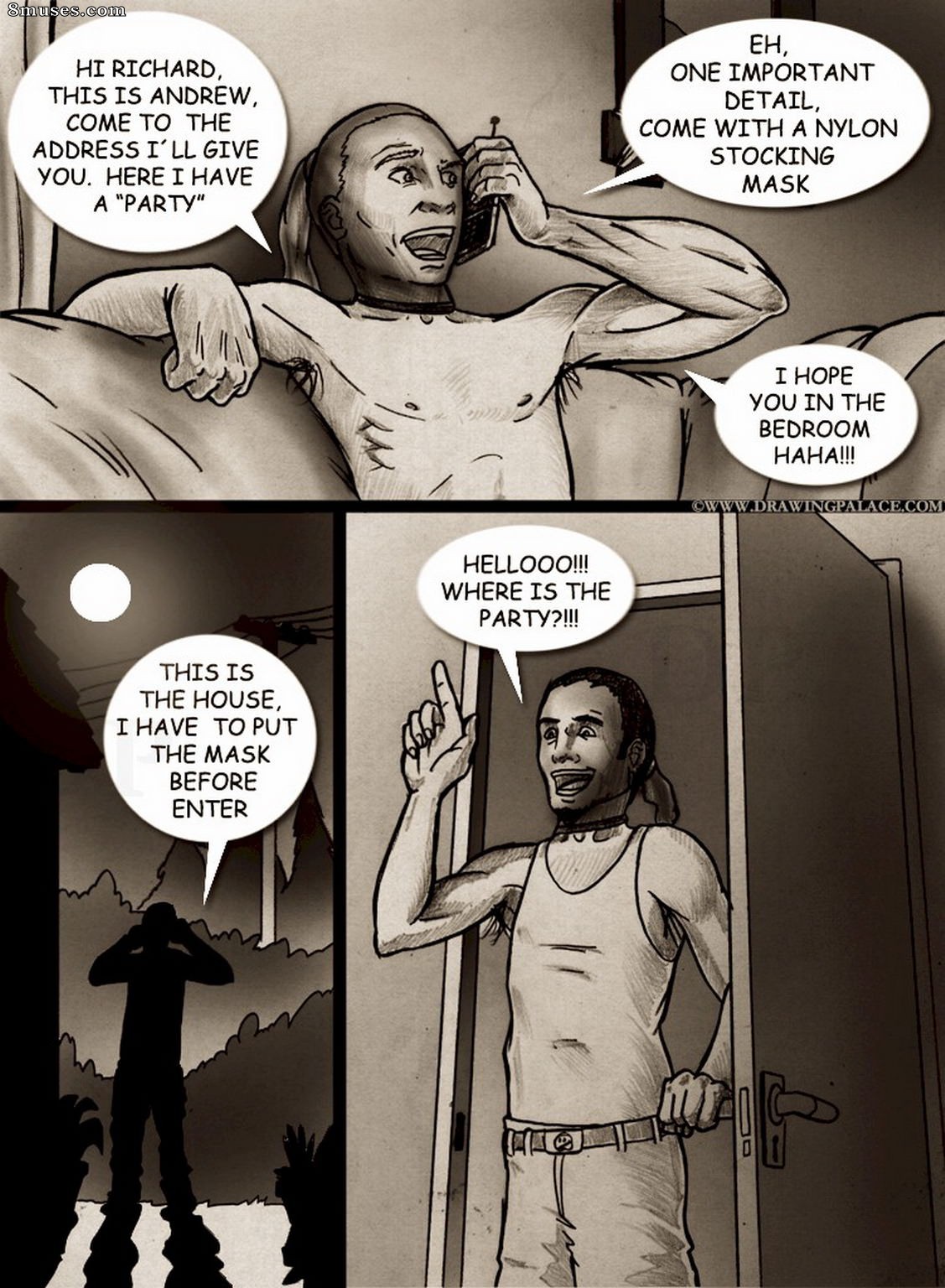 Drawing Palace Comics - Nylon Mask - Page 20
