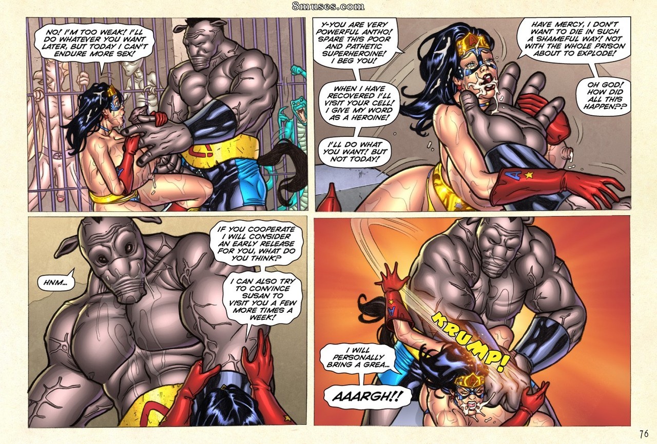 SuperHeroineComixxx - Freedom Stars in Prison Heat 1 - Page 77