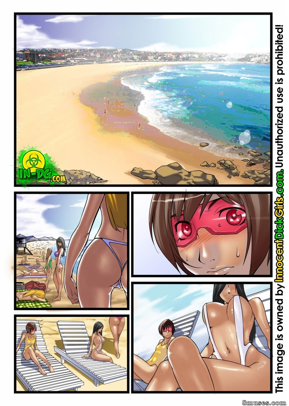 Innocent Dickgirls Comics - The Christines Vacation - Page 2