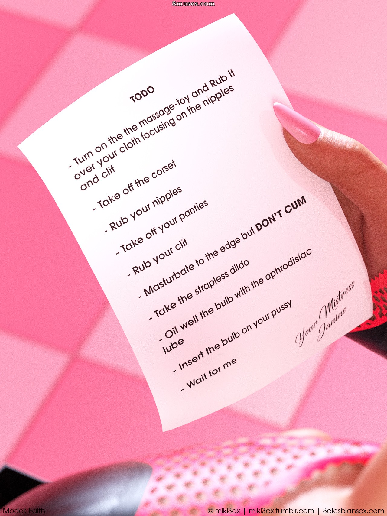 Miki3DX - Bimbo Training - Page 53