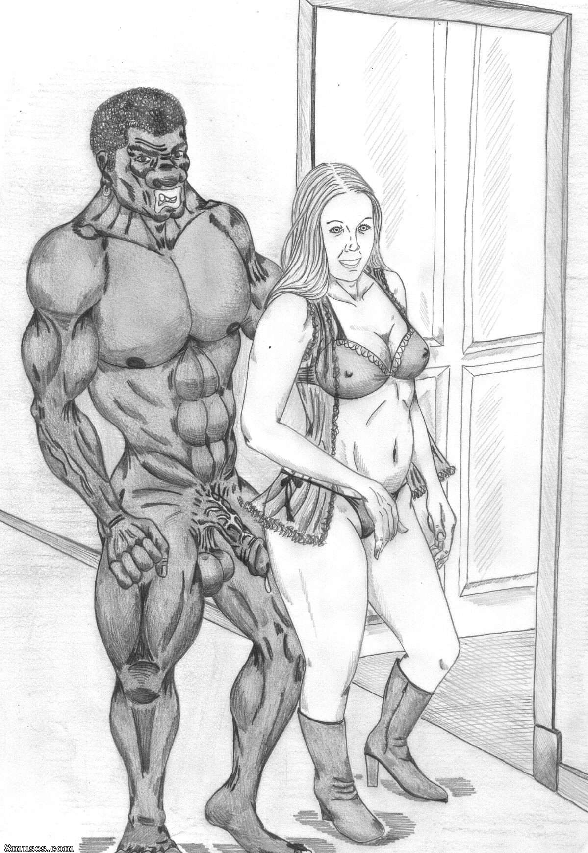IllustratedInterracial.com Comics - Kunna_Scenarios_1-5 - Page 10