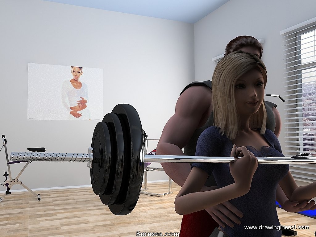 3D - Dads and daughters co-training makes the body shape better - Page 8