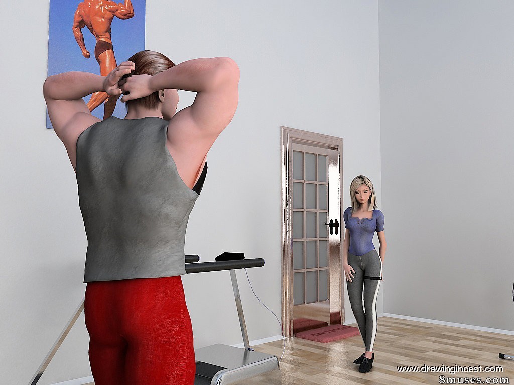 3D - Dads and daughters co-training makes the body shape better - Page 1