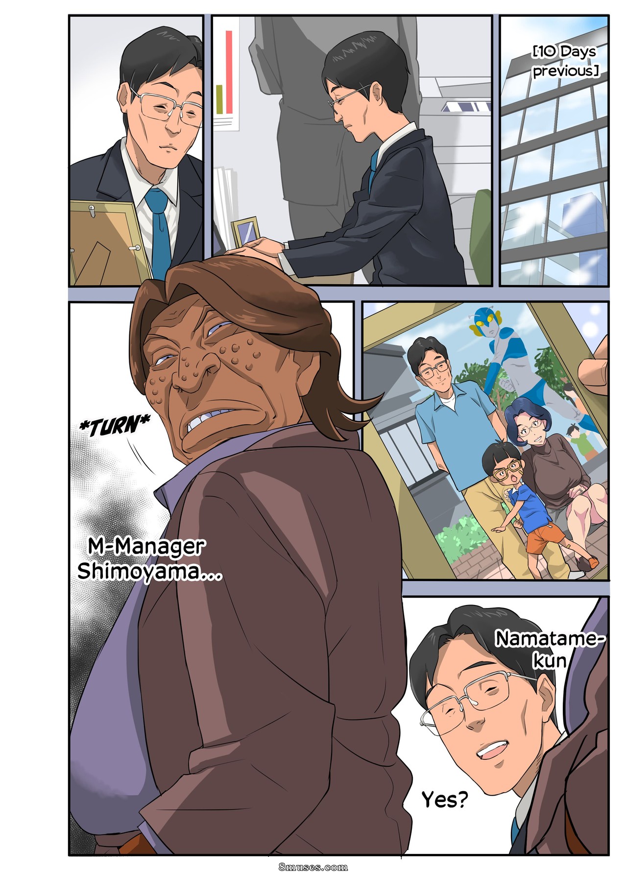 Homme-moustique - Mme Kyoko Namatame - Épouse avec un fort sens de la justice - Page 4