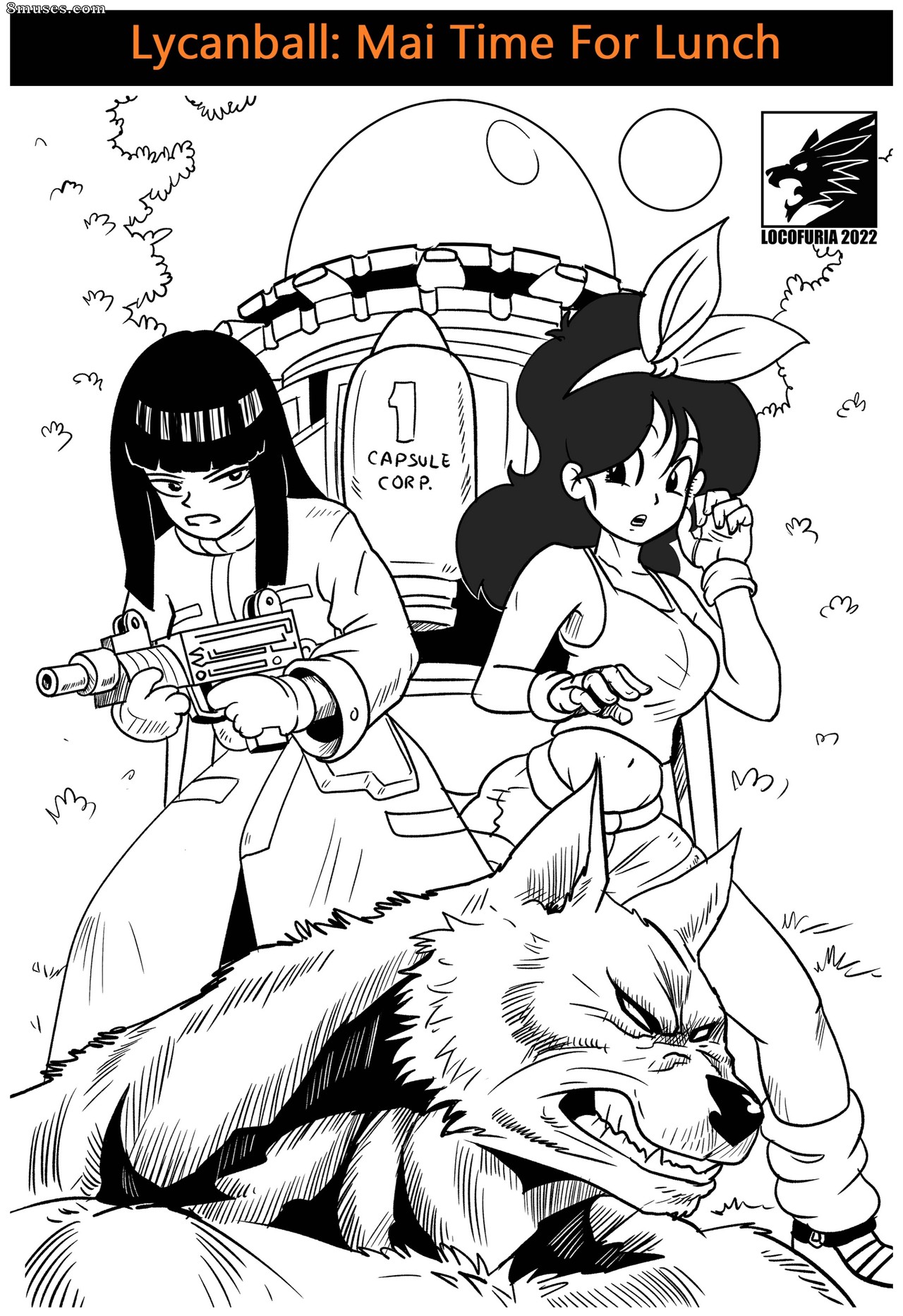 Locofuria Comics - Lycanball - Mai Time for Lunch - Page 1