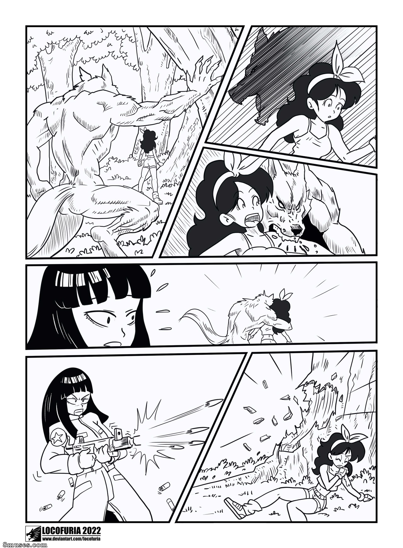 Locofuria Comics - Licánbal - Hora de almorzar con Mai - Página 3