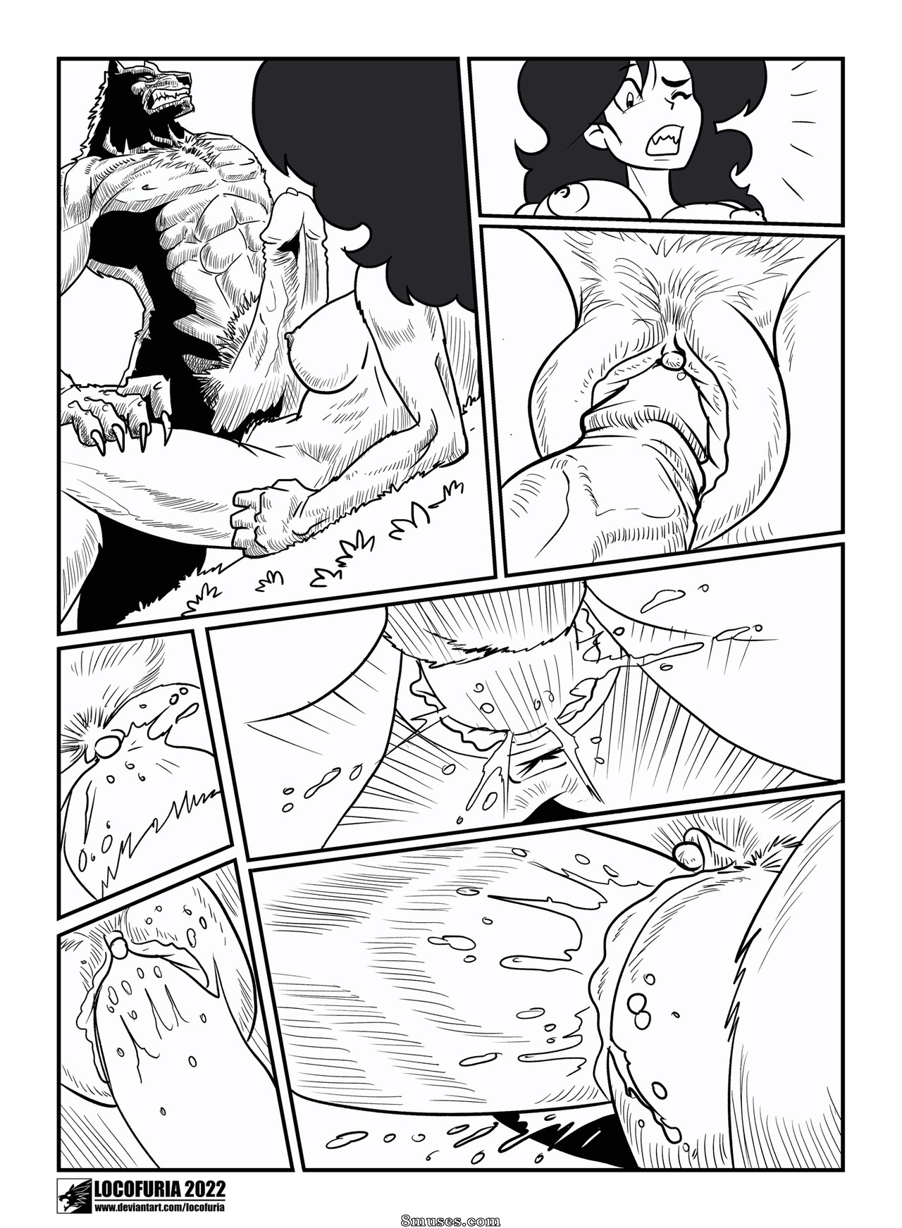 Locofuria Comics - Lycanball - Mai Time for Lunch - Page 9