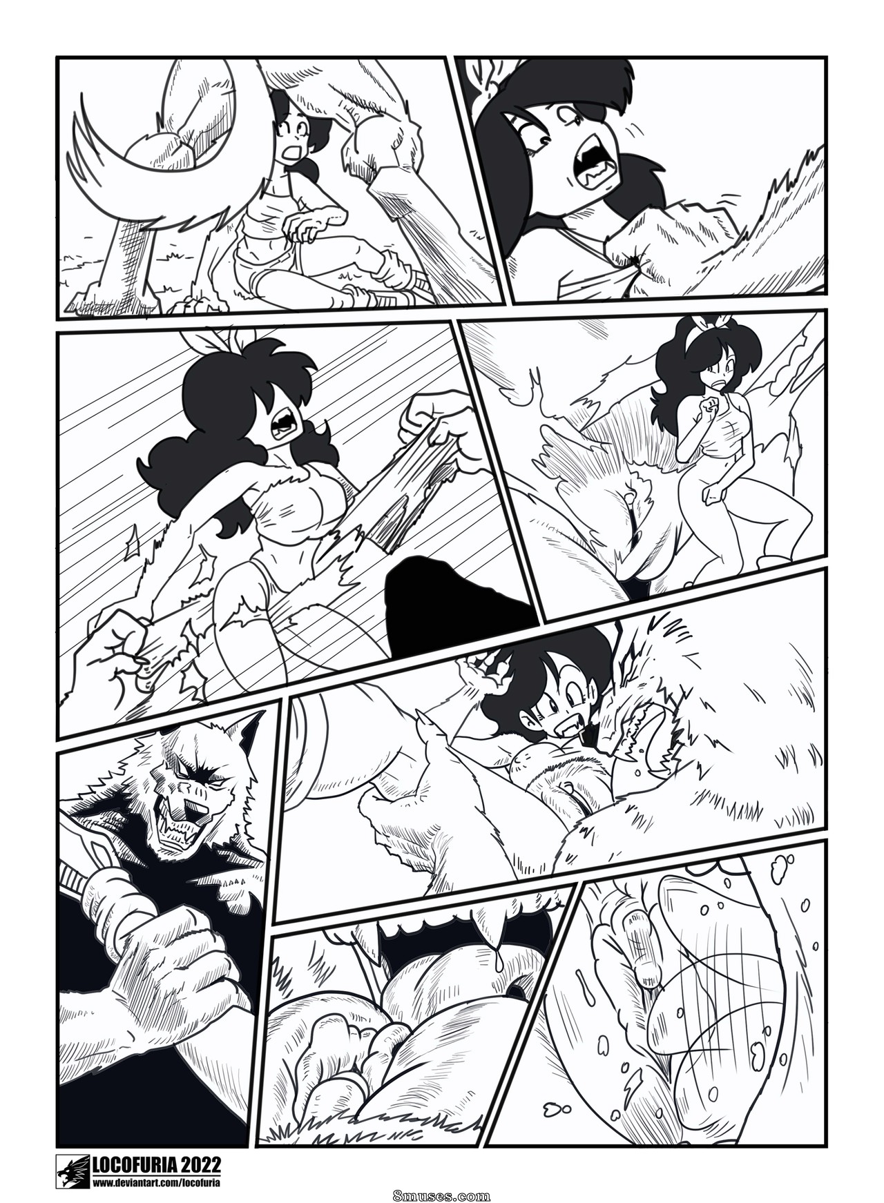 Locofuria Comics - Licánbal - Hora de almorzar con Mai - Página 7