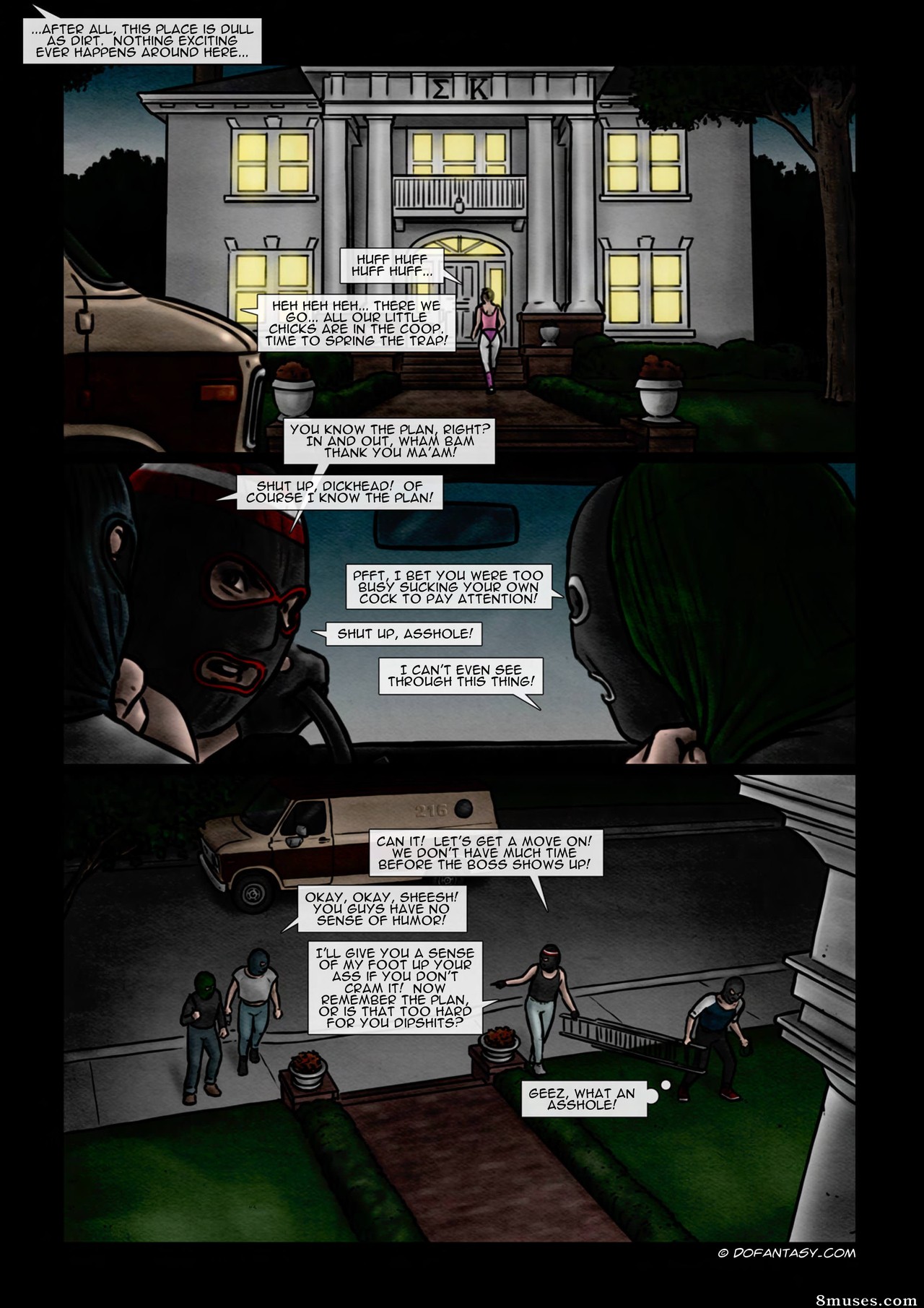 Fansadox Comics - Fansadox 439 - Sorority House Terror - Page 6