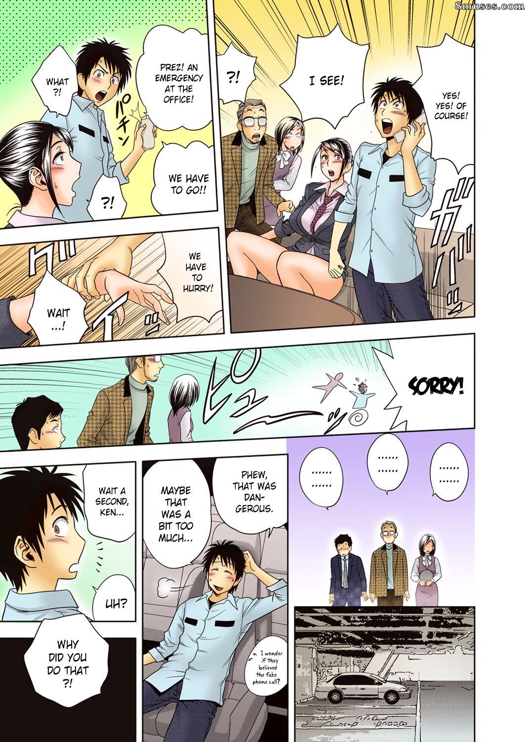 Tatsunami Youtoku - Hmm, os seios grandes e fartos da minha irmã mais velha - Bom trabalho na reunião! - Página 12