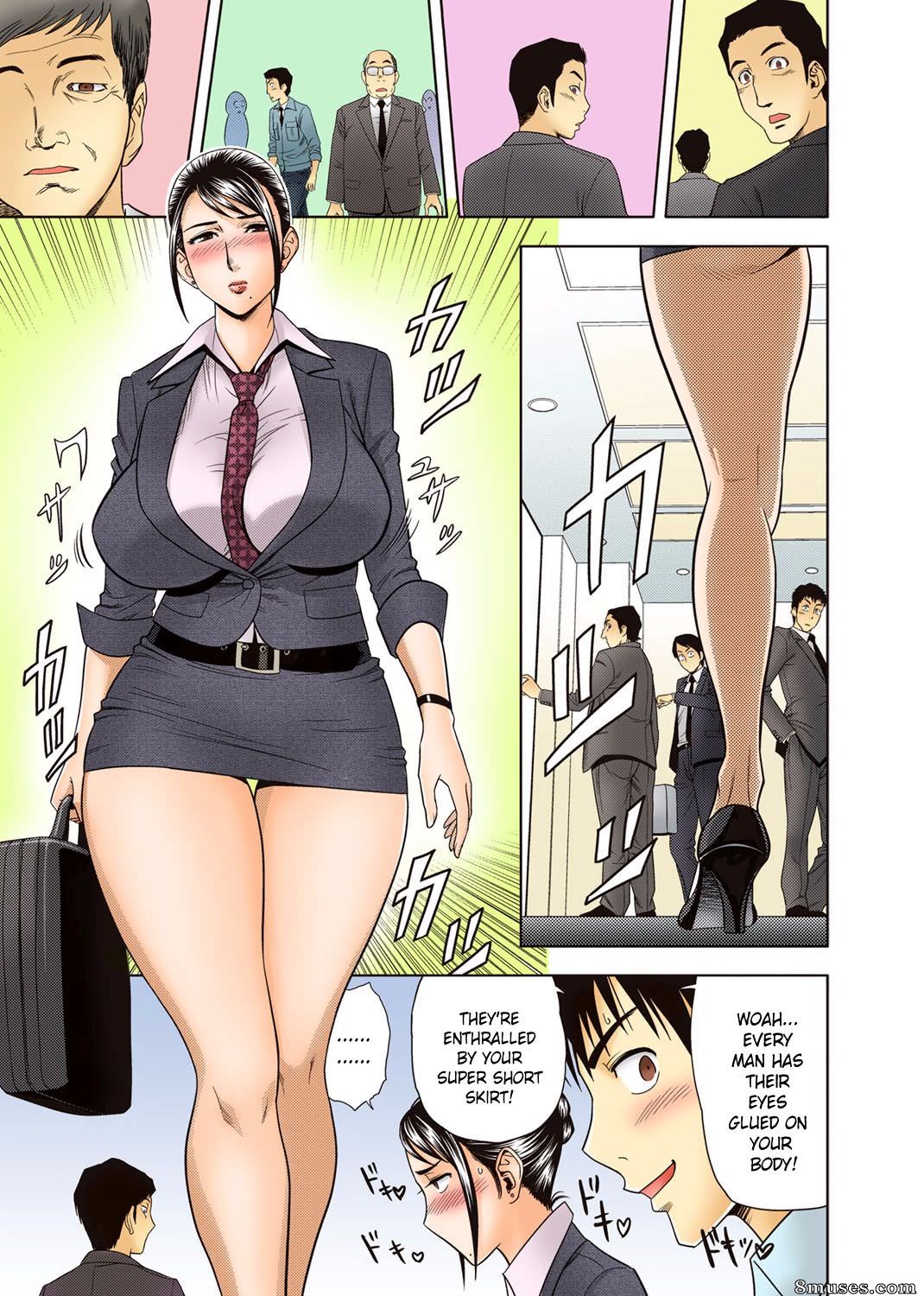 Tatsunami Youtoku - Hmm, os seios grandes e fartos da minha irmã mais velha - Bom trabalho na reunião! - Página 4