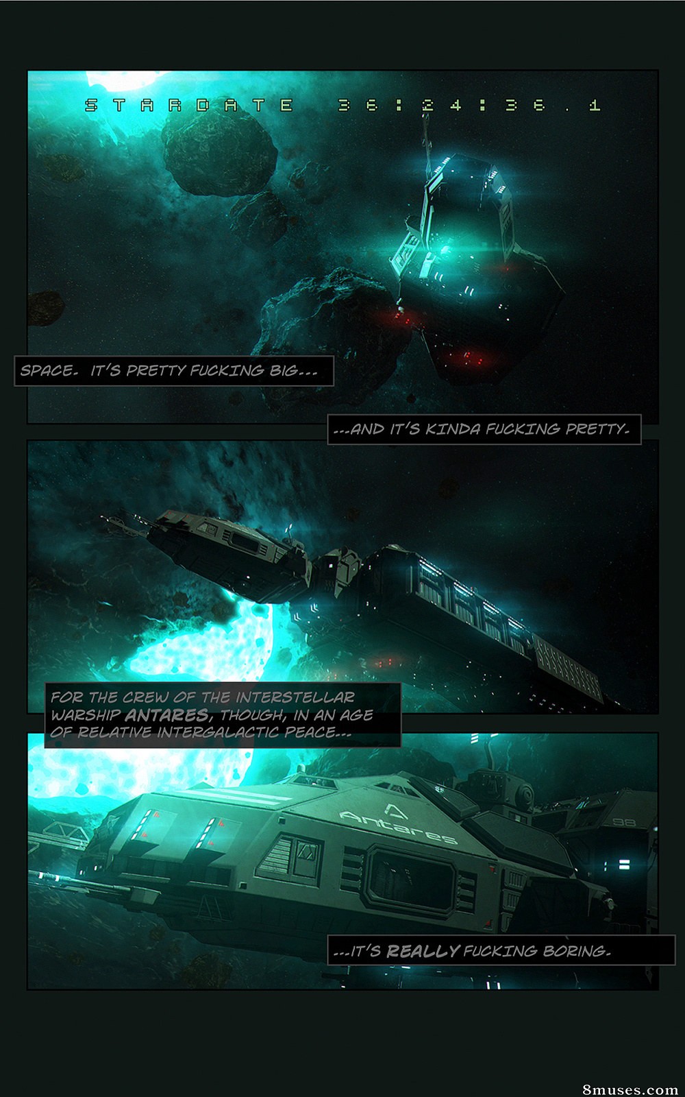 Space XXX - Invasion - Issue 1 - Page 2