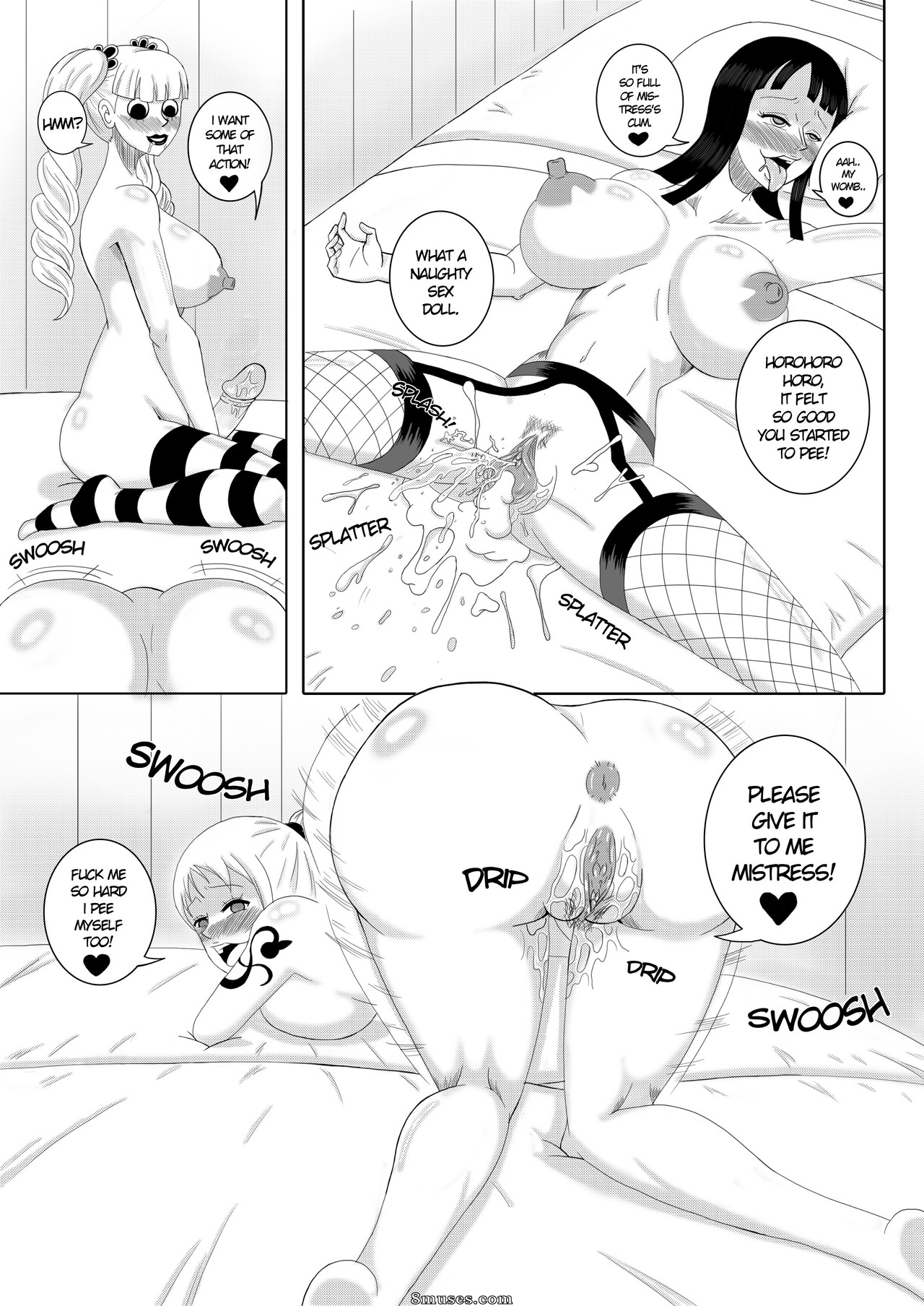 MTCHA - Nami & Robin- Pirate Hypnosis - Page 6