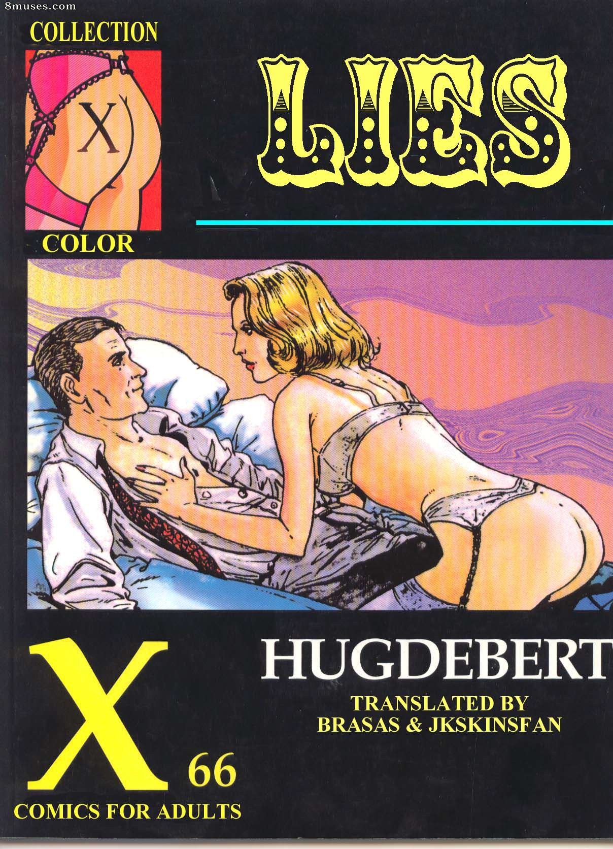 Hugdebert Comics - झूठ - पेज 1