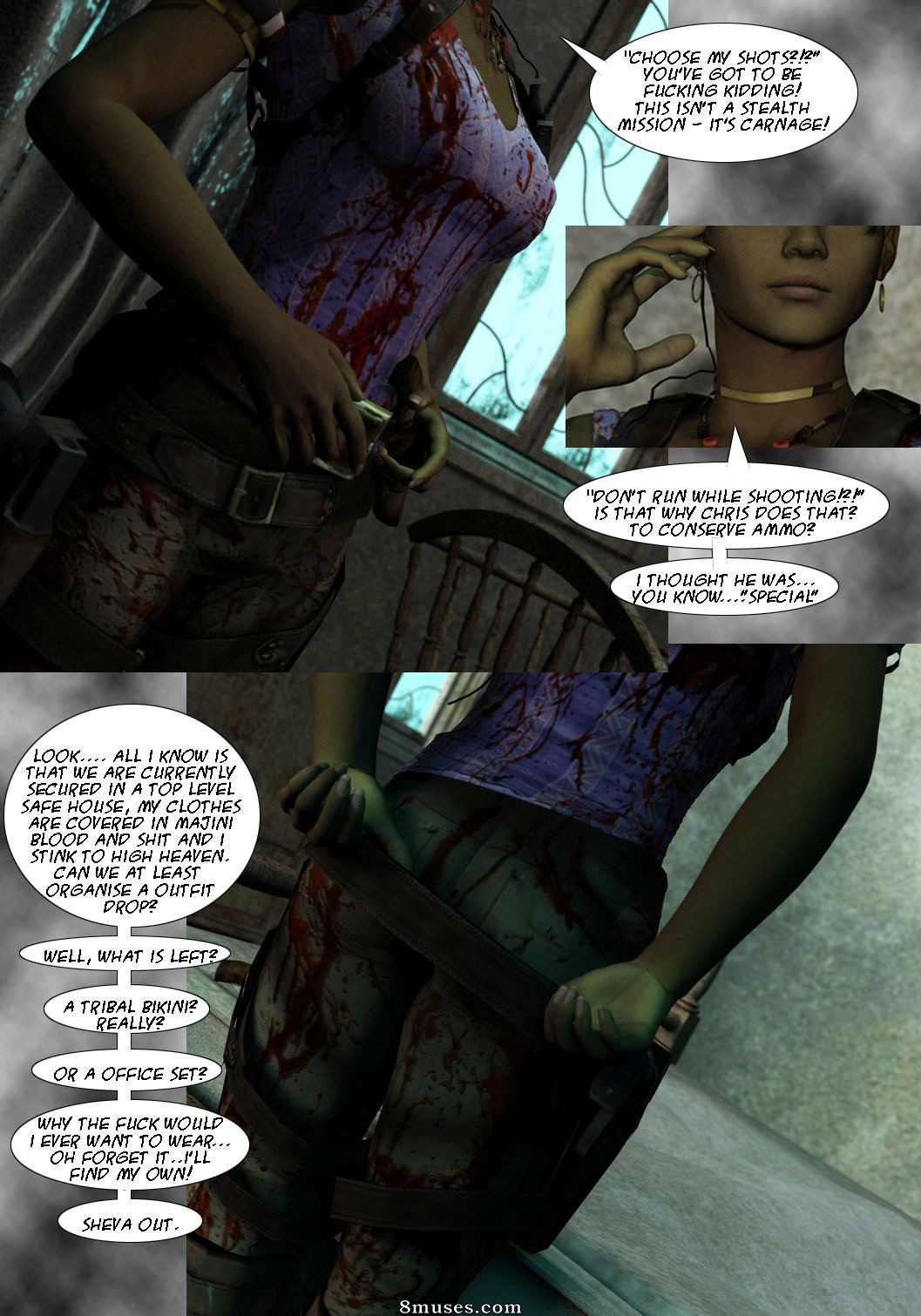 Sasha2000Dog Comics - Resident Evil 5 - Lost in Dreams - Page 3