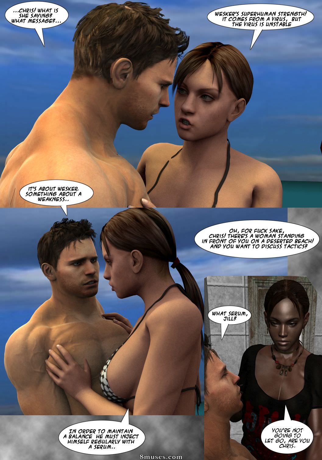 Sasha2000Dog Comics - Resident Evil 5 - Lost in Dreams - Page 16