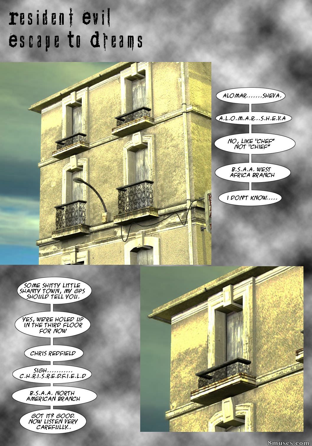 Sasha2000Dog Comics - Resident Evil 5 - Lost in Dreams - Page 1