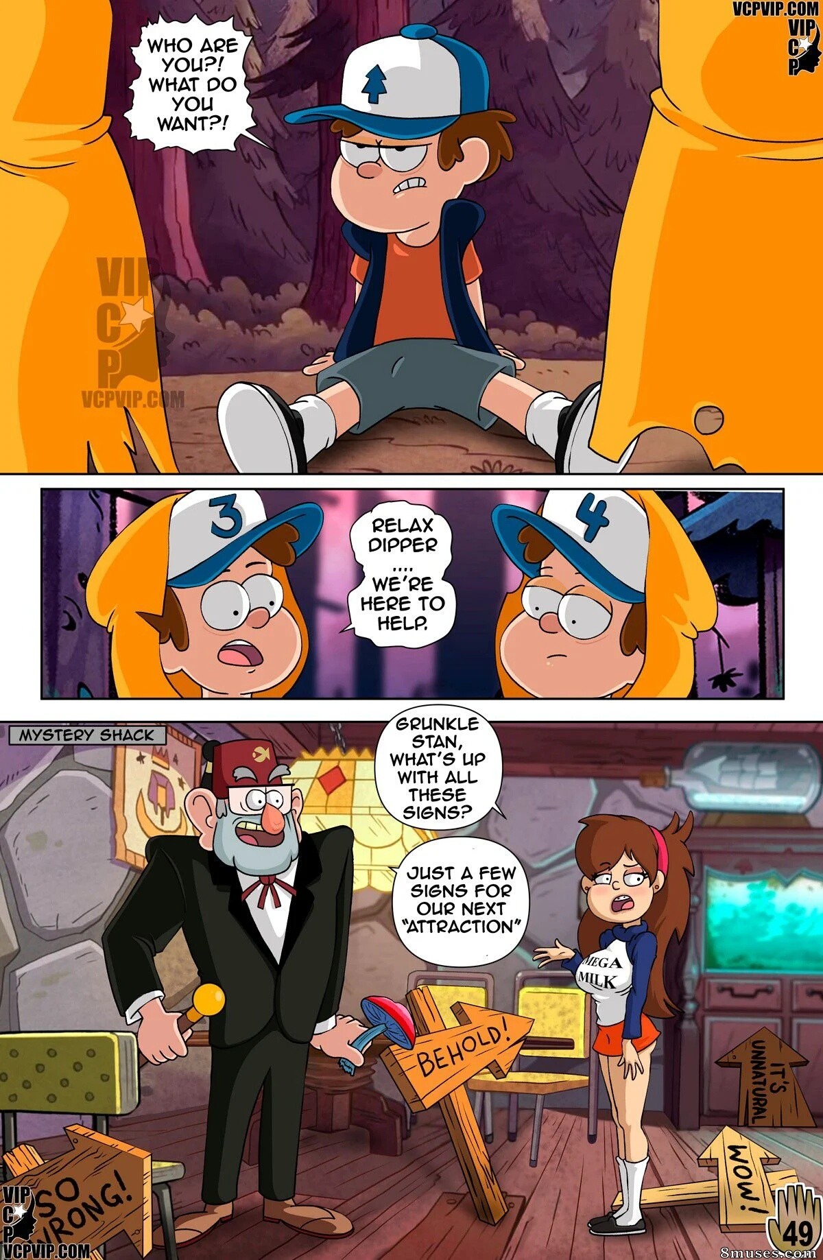 Gravity Falls - A Summer of Pleasure - Issue 4 - Page 49