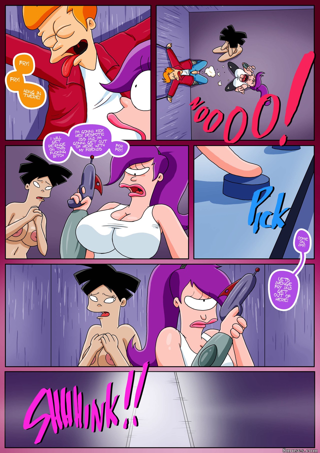 Bill Vicious - Sextopía de Futurama - Página 18