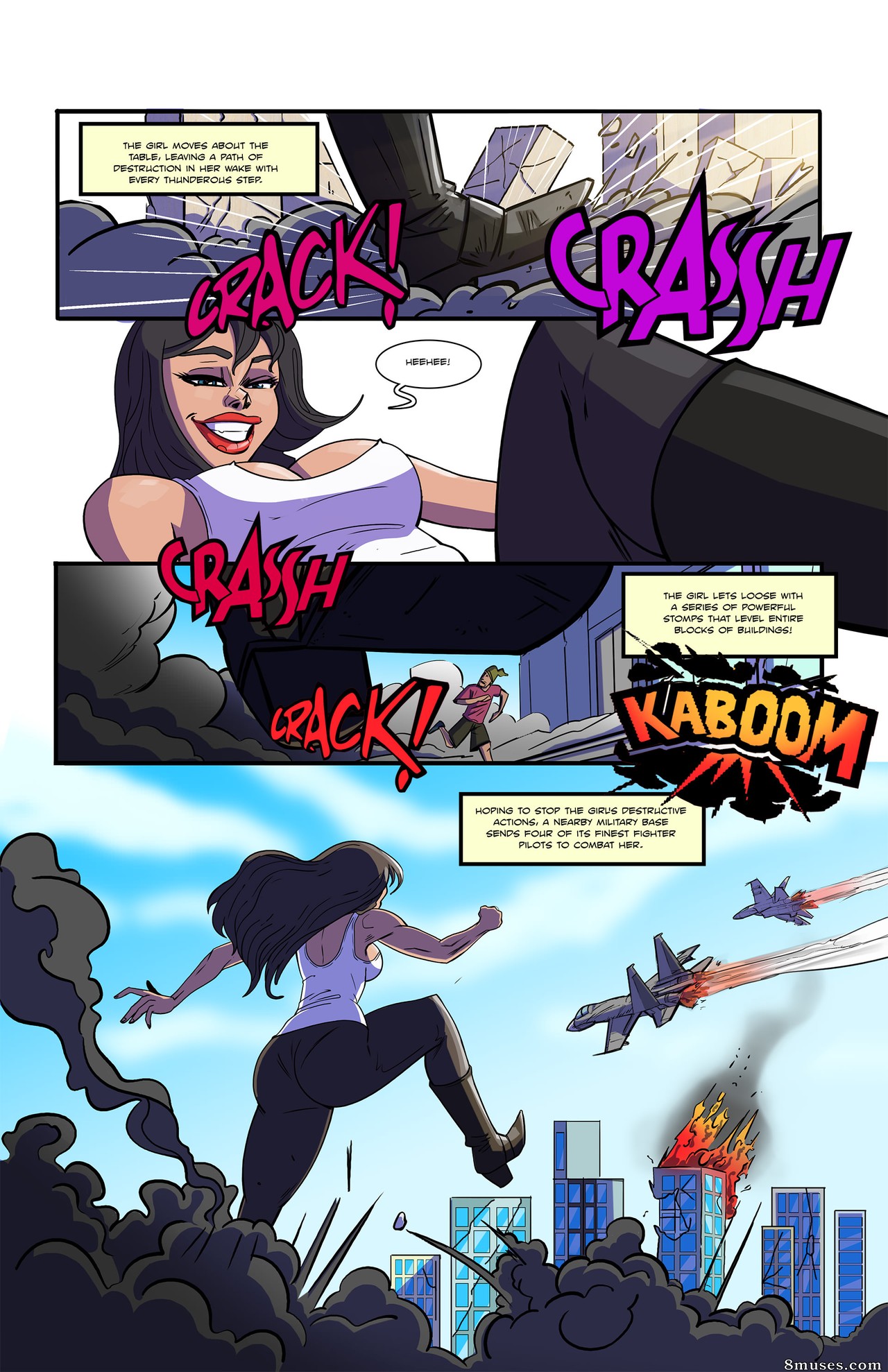 Giantess Fan Comics - The Minds Eye - Page 12