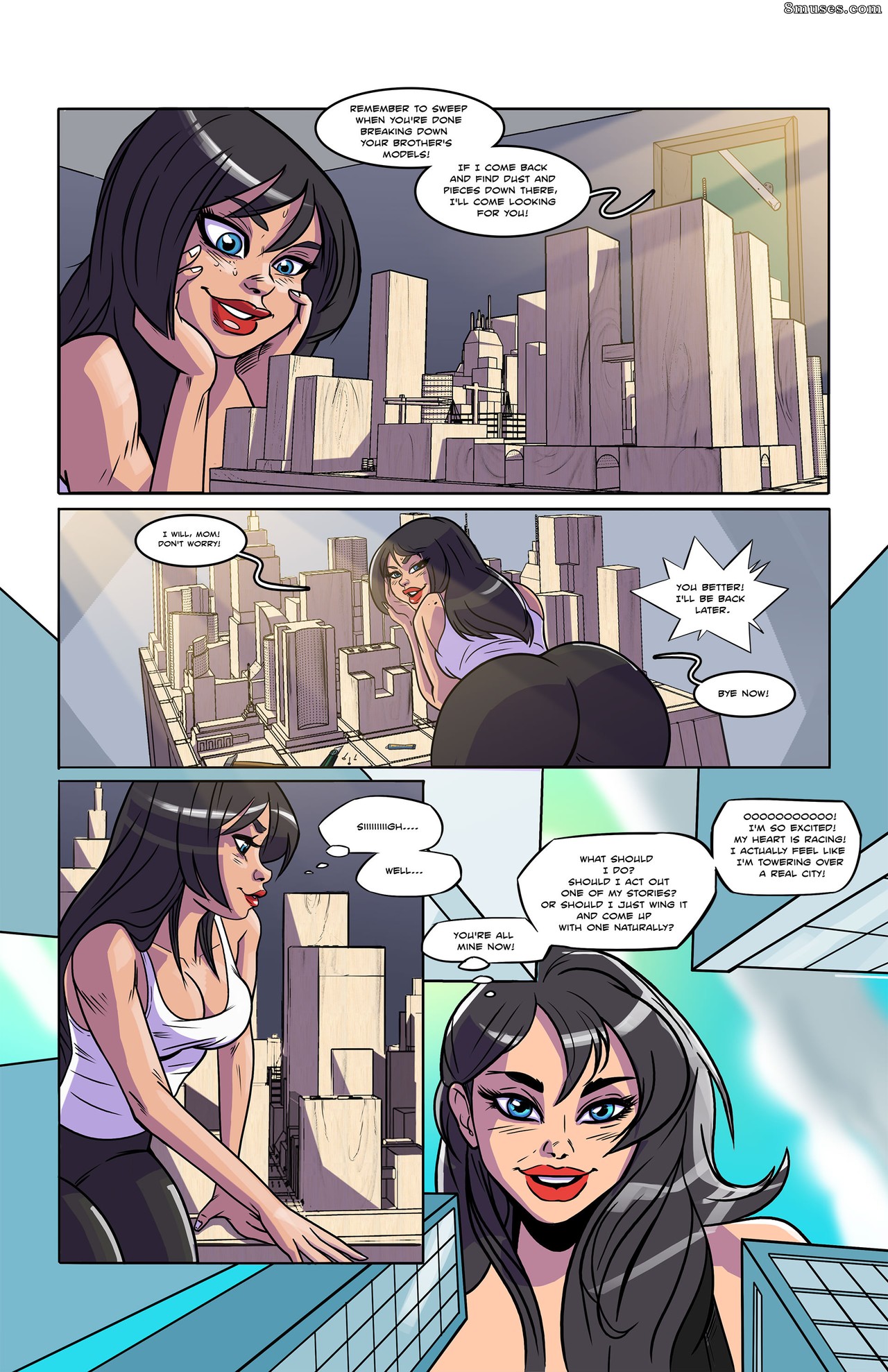 Giantess Fan Comics - The Minds Eye - Page 3
