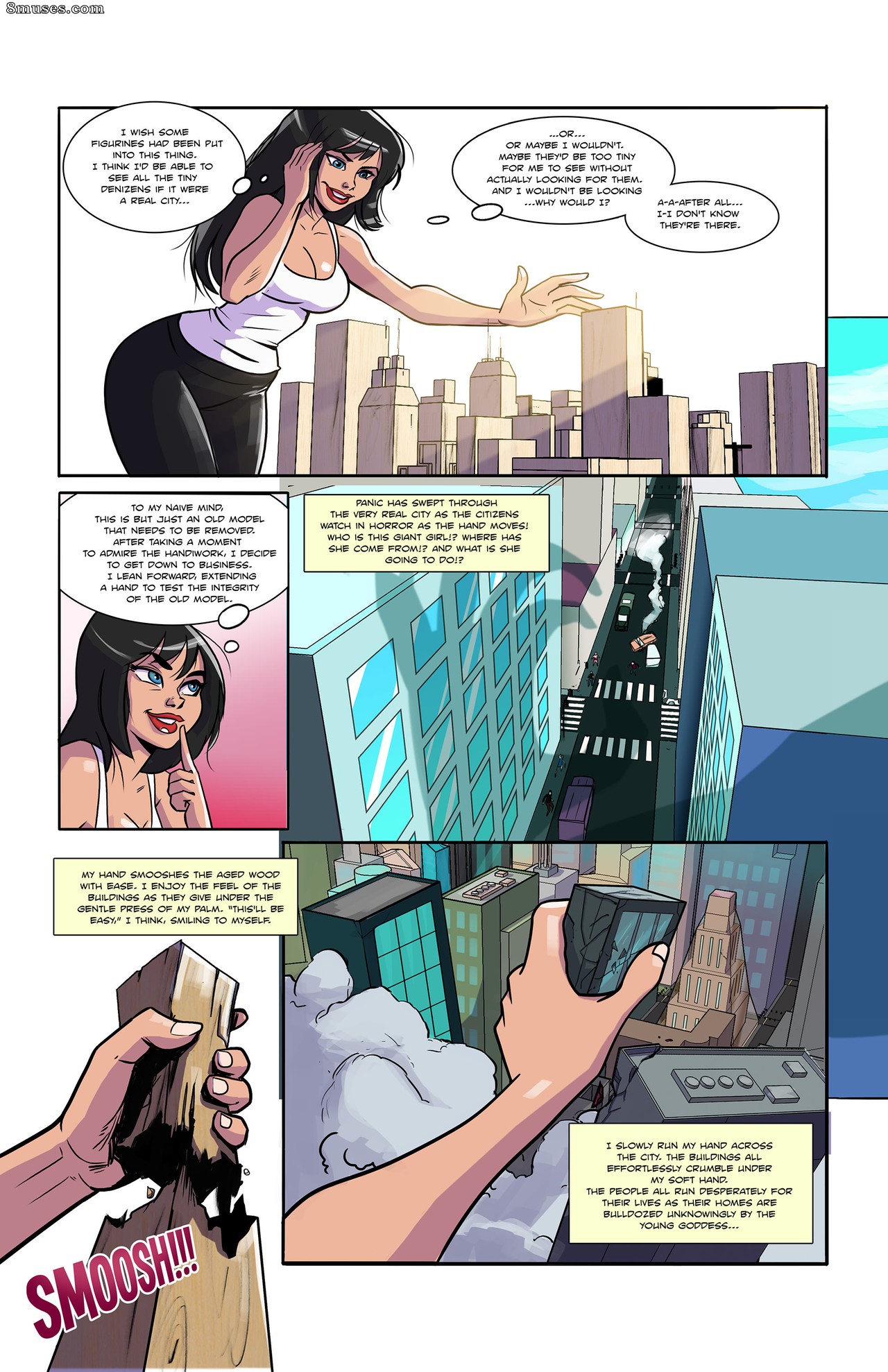 Giantess Fan Comics - The Minds Eye - Page 4