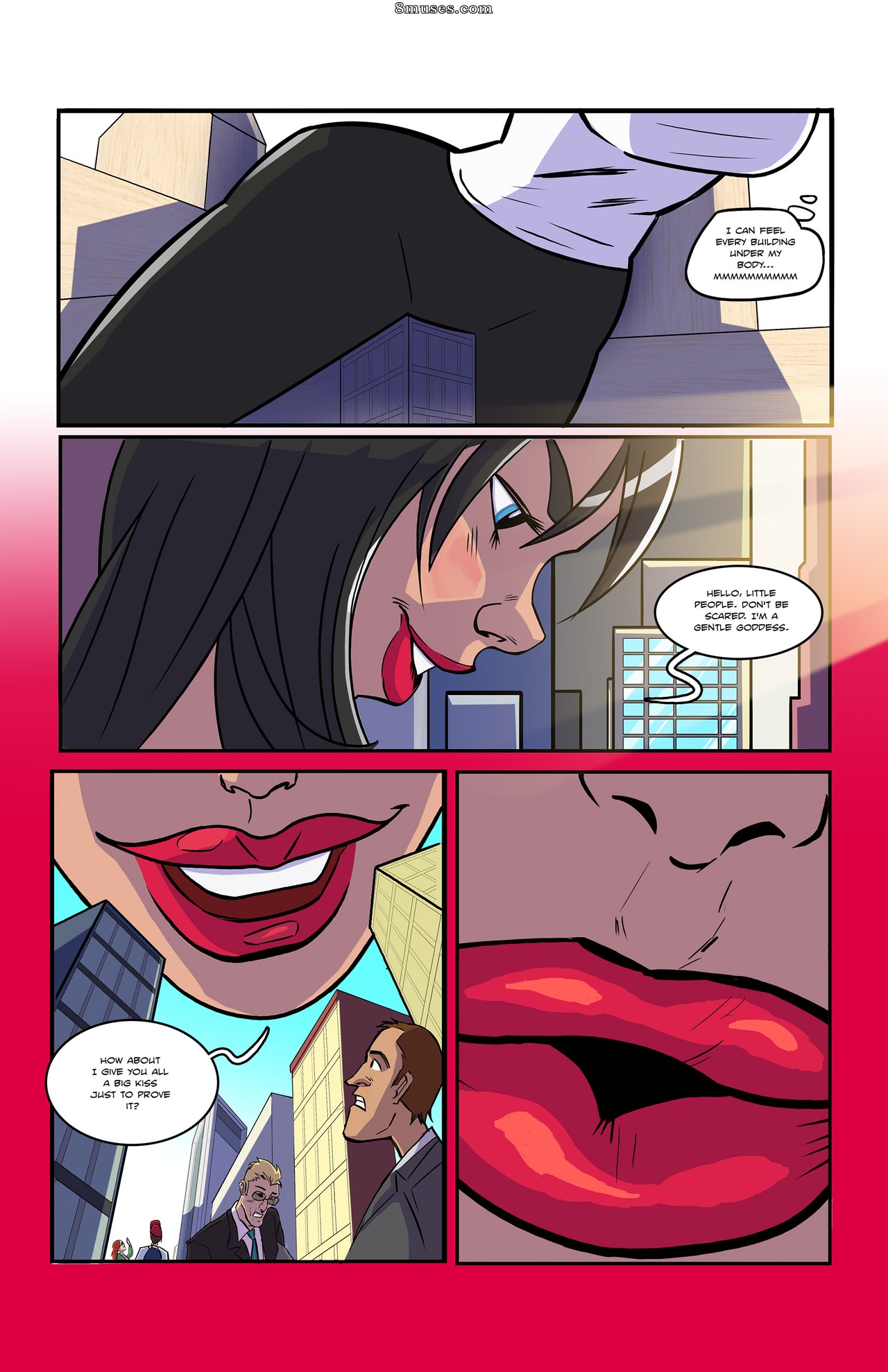 Giantess Fan Comics - The Minds Eye - Page 8