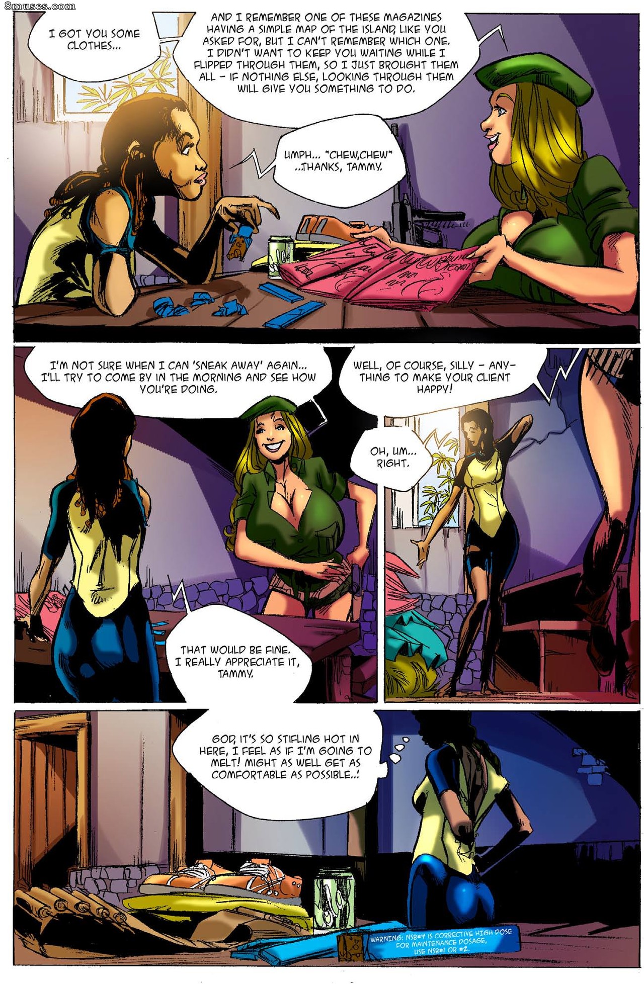 BE Story Club Comics - Ilha dos sonhos - Página 35
