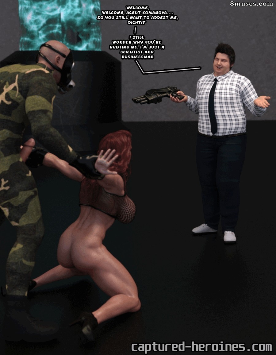 Captured-Heroines Comics - Black Spider vs Dr. Gaeko - Page 13