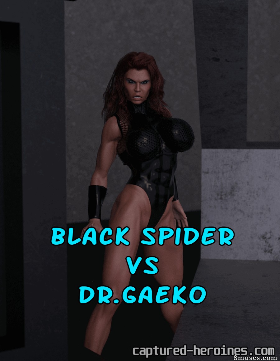 Captured-Heroines Comics - Black Spider vs Docteur Gaeko - Page 1