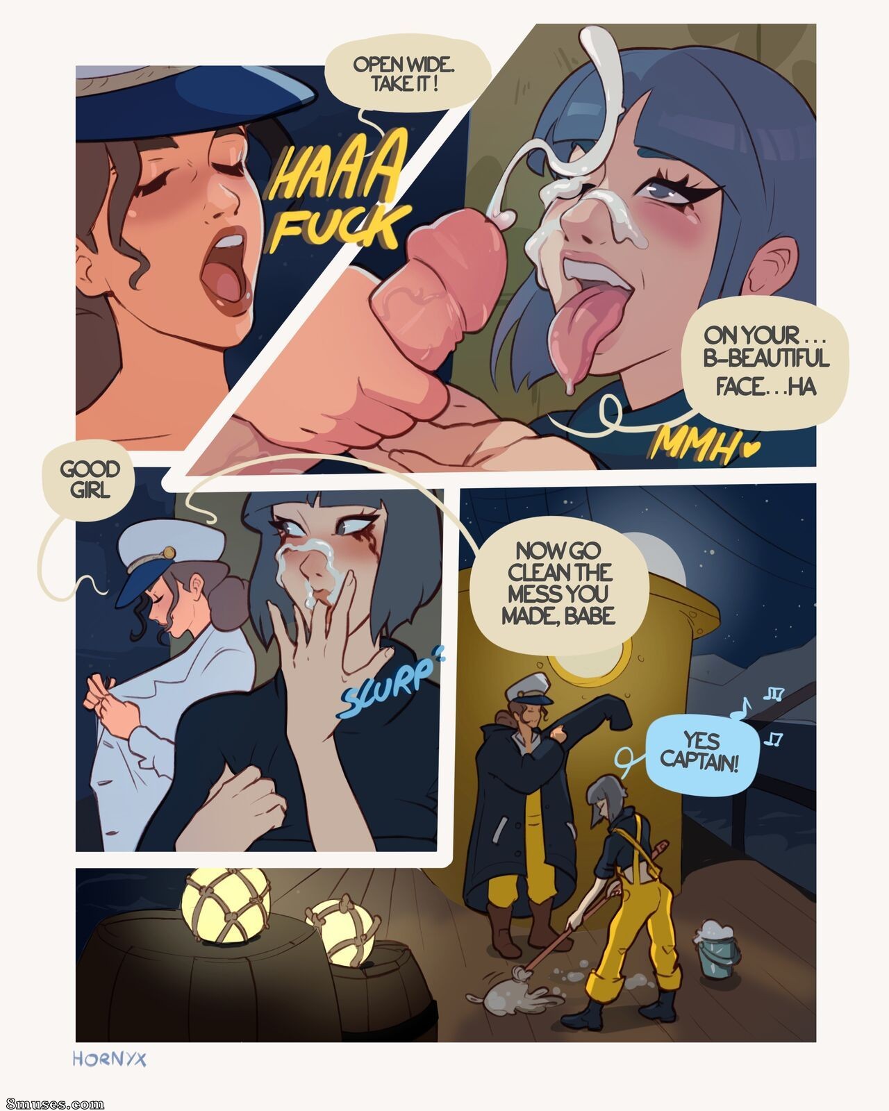 Hornyx Comics - Pezões do Oceano - Página 2