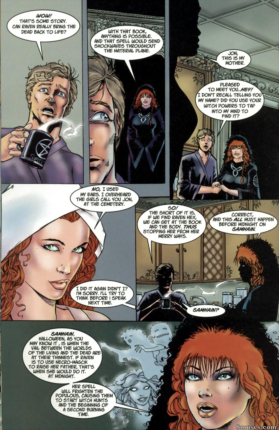 BroadSword Comics - Tarot - Witch of the Black Rose 002 - Page 19