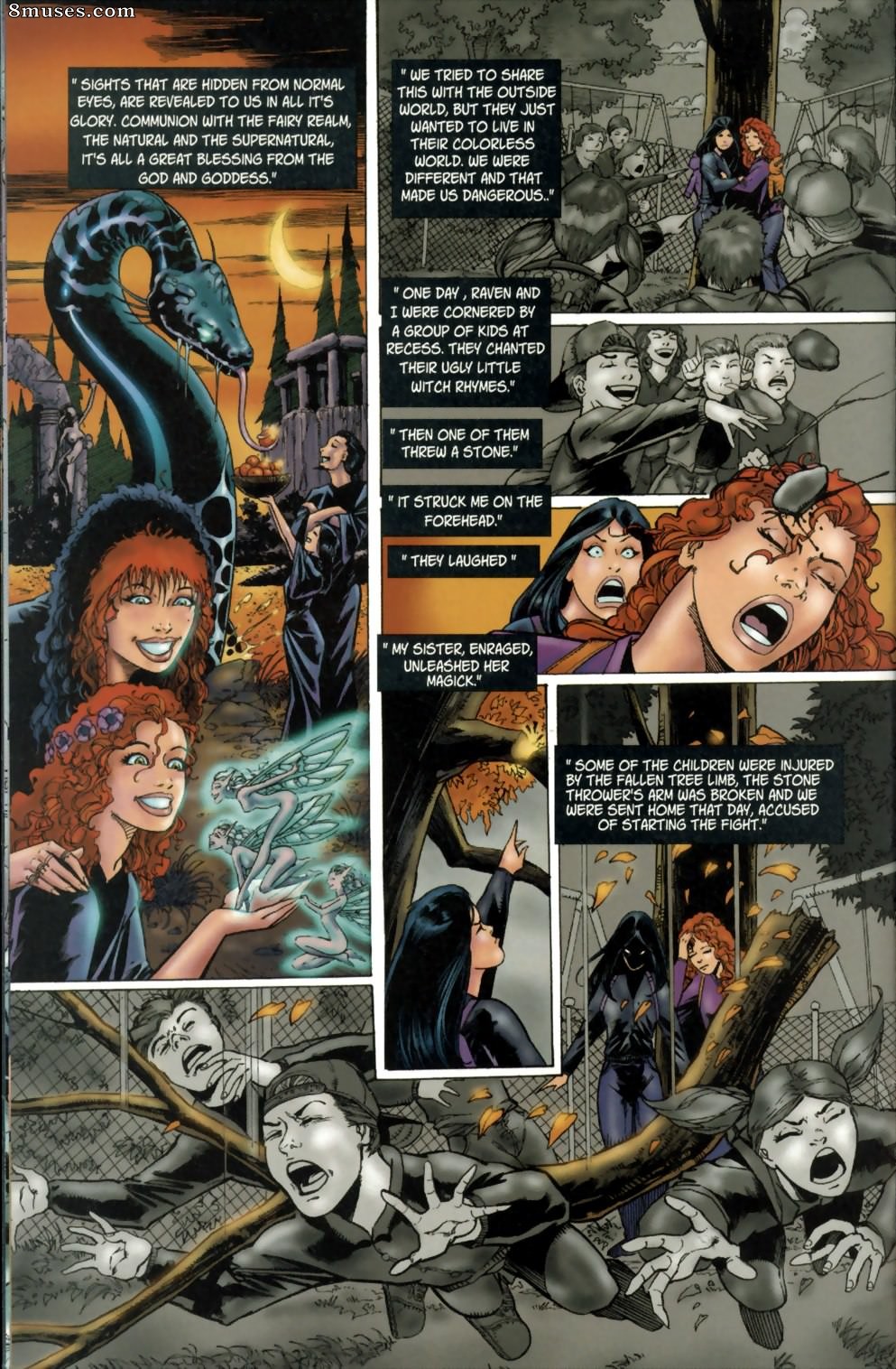 BroadSword Comics - Tarot - Witch of the Black Rose 002 - Page 15