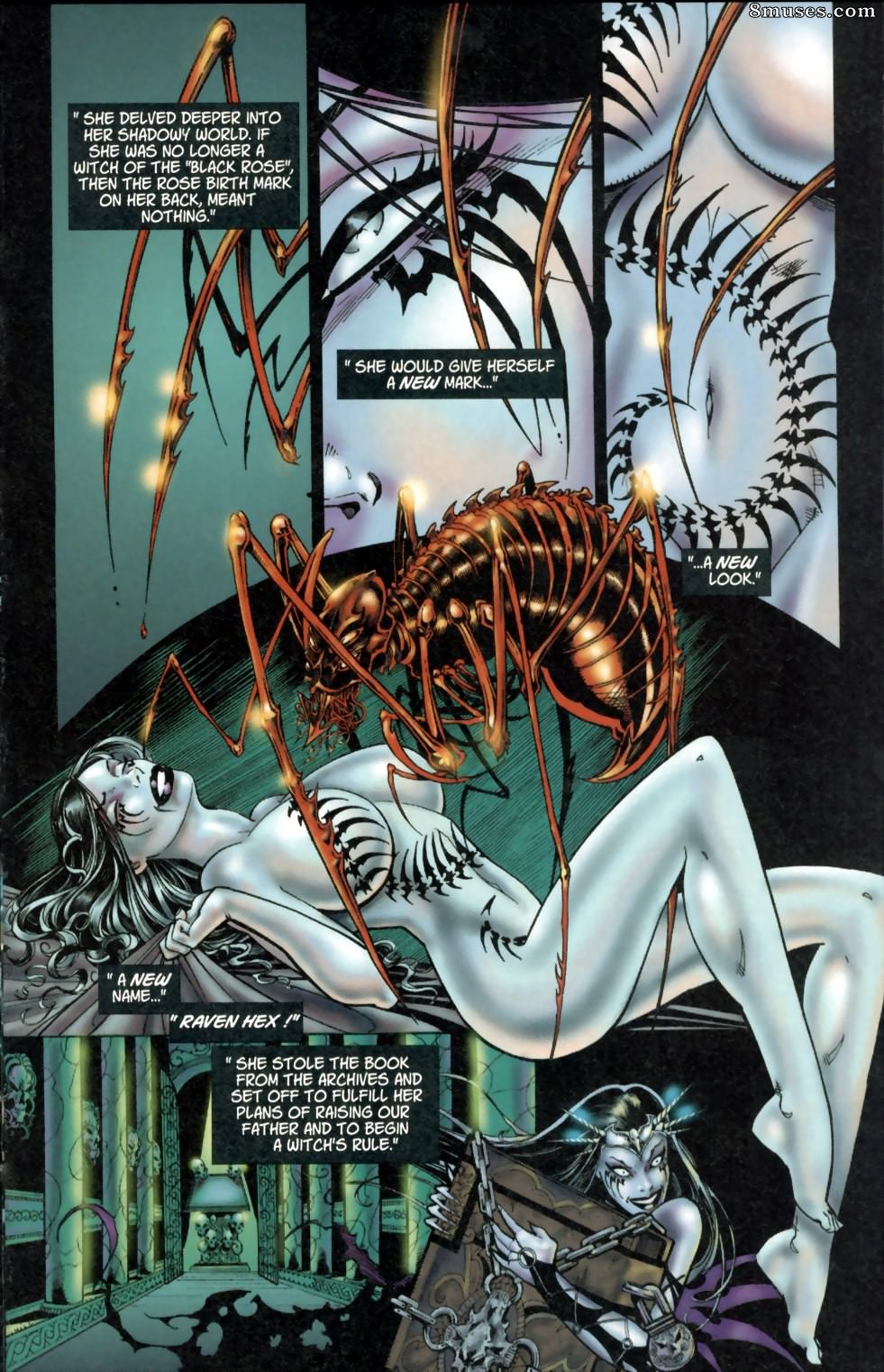 BroadSword Comics - Tarot - Witch of the Black Rose 002 - Page 18